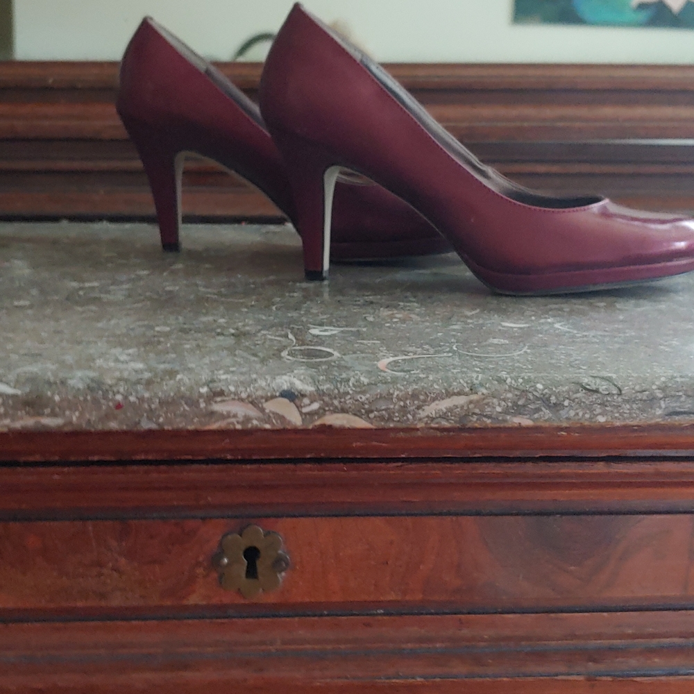 Red Patten leather heels